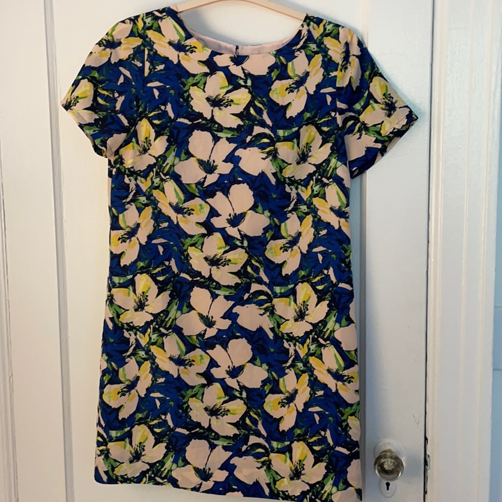 J. Crew Factory Floral Shift Dress